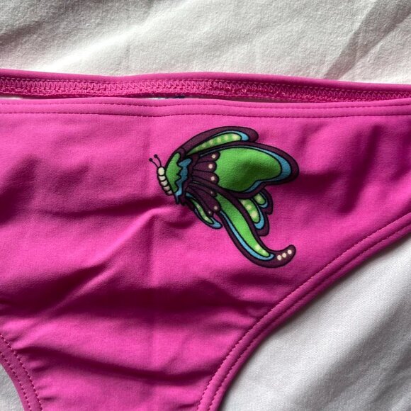 Y2K Pink Mcbling Bikini Bottom - Picture 4 of 8
